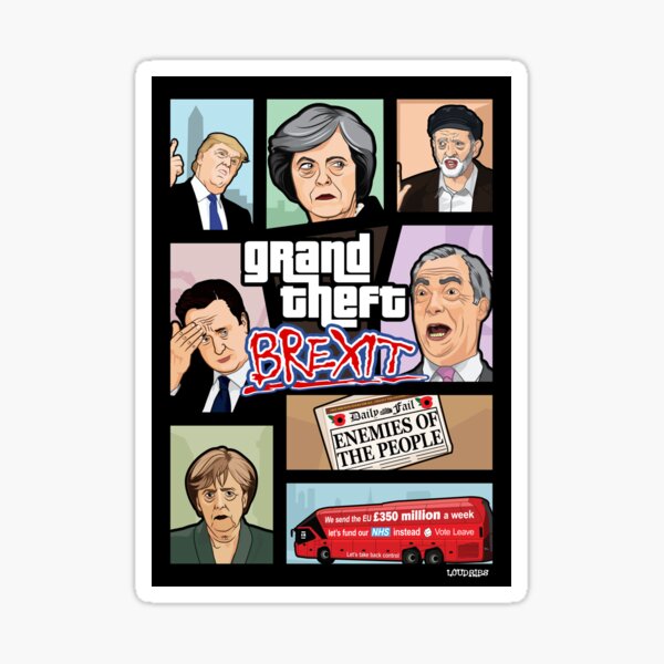 GTA: Brexit Sticker