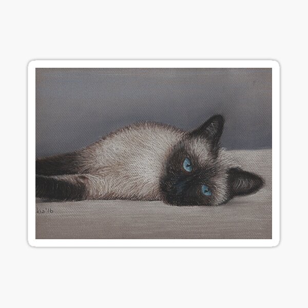 Siamese Cat Sticker