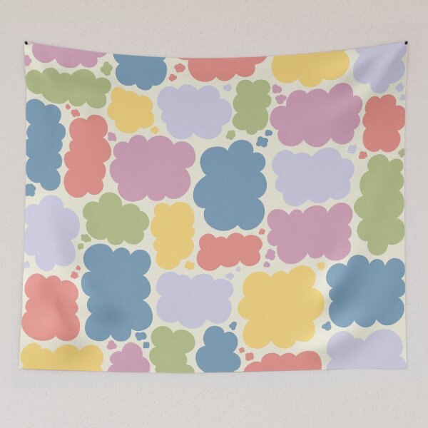 Item preview, Colorful thought bubble pattern designed and sold by srsig designs.