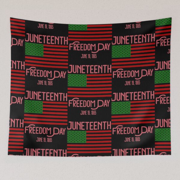 Item preview, Juneteenth Day American Flag with Pan African Colors Black History designed and sold by Roman Beyer.