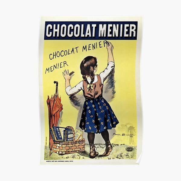 COMMERCIAL ADVERT RIQUETTA CHOCOLATE GERMANY POSTER ART PRINT PICTURE BB2016A