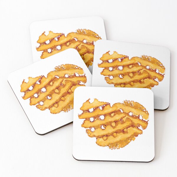 Item preview, Waffle Fries in Love designed and sold by Evertold.