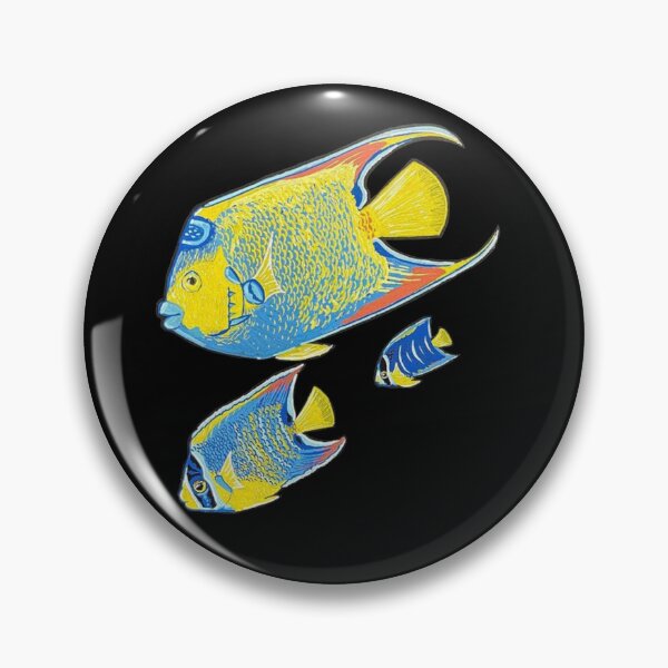Item preview, Queen Angelfish Fam designed and sold by thefroglesbian.