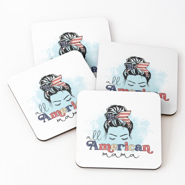Item preview, All American Mama- Patriotic Day - July 4th Independence Day designed and sold by younghopes.