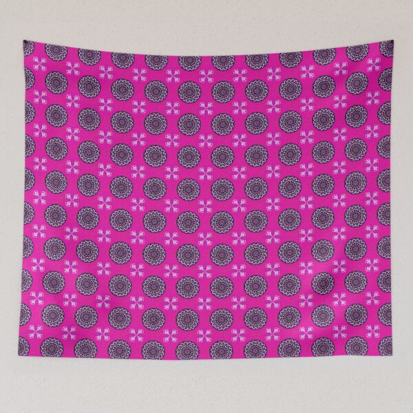 Item preview, Along the Shore Mandala Hot Pink designed and sold by Cedarrue.