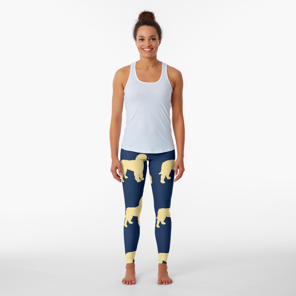 Golden Doodle Silhouette Leggings