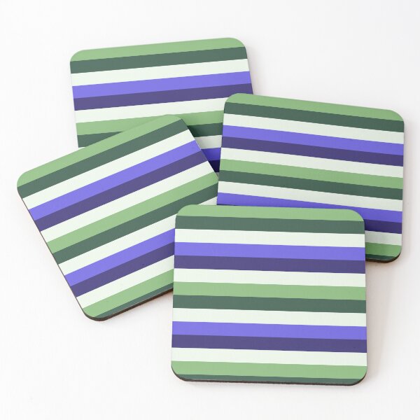 Item preview, Blue Charmers Exotic Colour Patterns designed and sold by byskillbytalent.