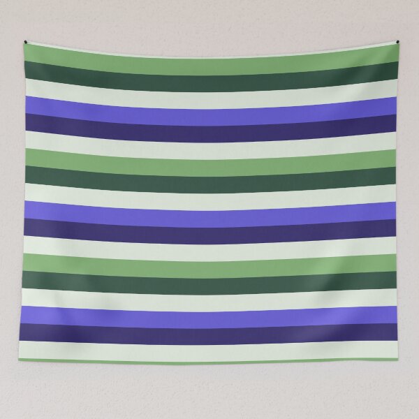 Item preview, Blue Charmers Exotic Colour Patterns designed and sold by byskillbytalent.