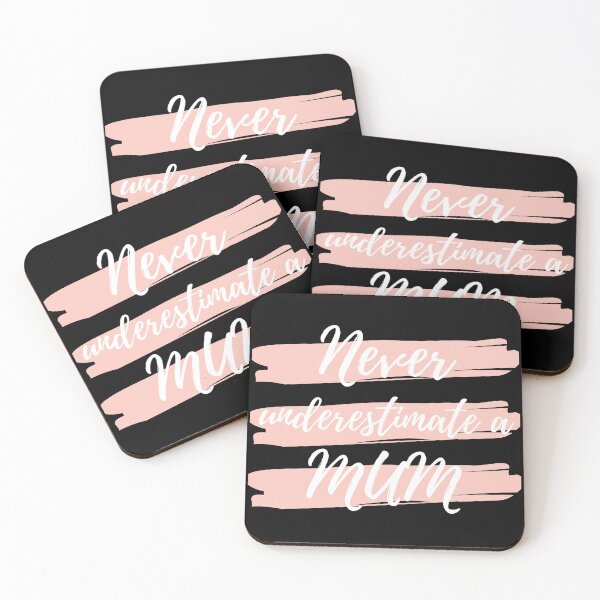 Item preview, Never Underestimate A Mum! Funny Mum Life Quote. designed and sold by That Cheeky Tee.