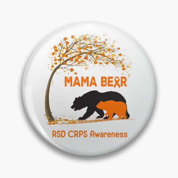 Item preview, Mama Bear RSD CRPS Awareness designed and sold by Mnrshirley.