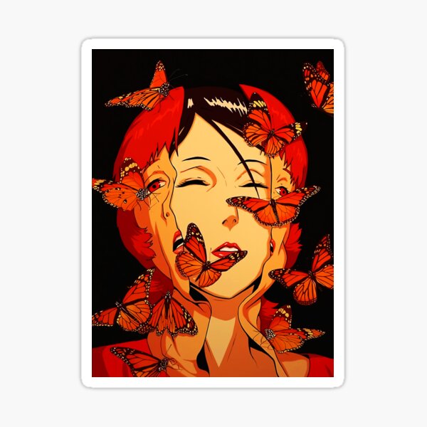 "Anime Paprika Butterfly" Sticker for Sale by Cristophermuniz Redbubble