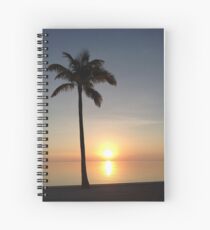 Cuaderno de espiral Palm Tree Sunset