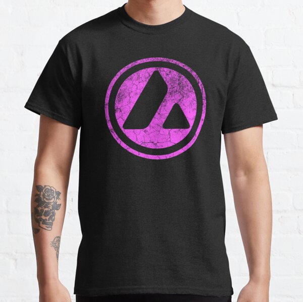 Avalanche (AVAX) Cryptocurrency Symbol T-shirt – Crypto Wardrobe