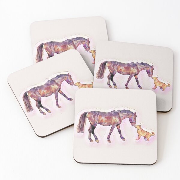 Item preview, Horse and Dog Friends designed and sold by No1Equestrian.