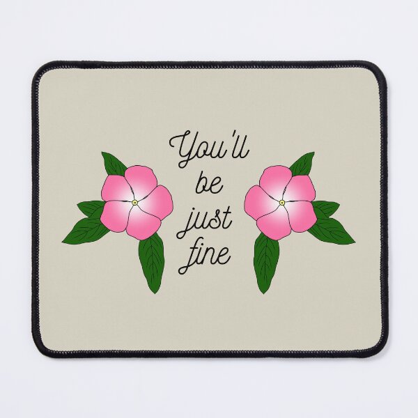Item preview, You'll Be Just Fine - Pink designed and sold by TheeForestFox Shop.