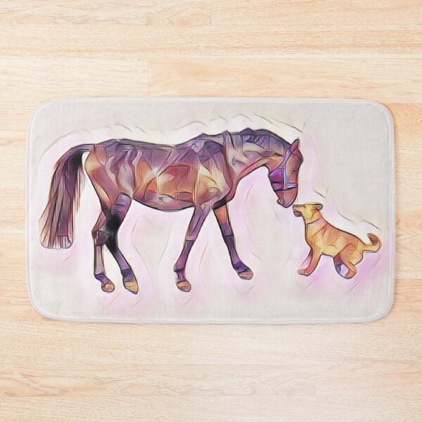 Item preview, Horse and Dog Friends designed and sold by No1Equestrian.