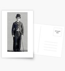 Charlie Chaplin 2 Postcards