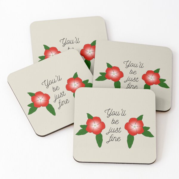 Item preview, You'll Be Just Fine - Red designed and sold by TheeForestFox Shop.