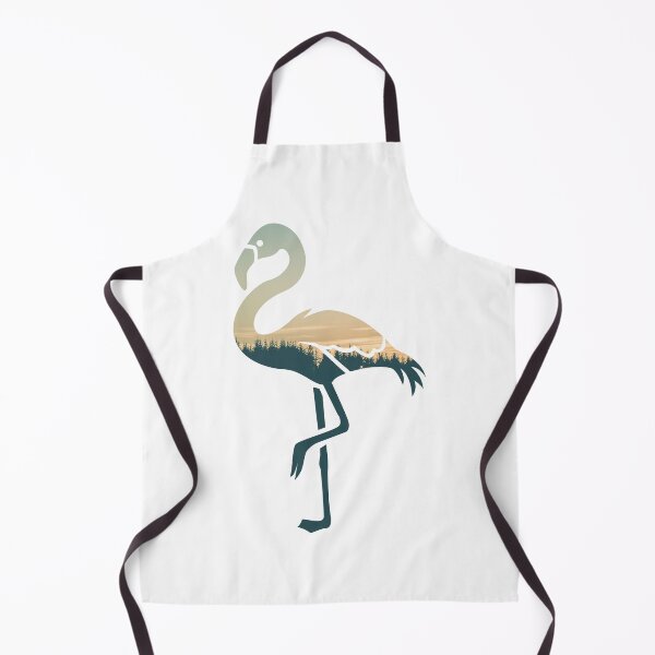 Item preview, Forest Trees Under Calm Sky  Flamingo | Cute  Flamingo designed and sold by BopleDesigns.