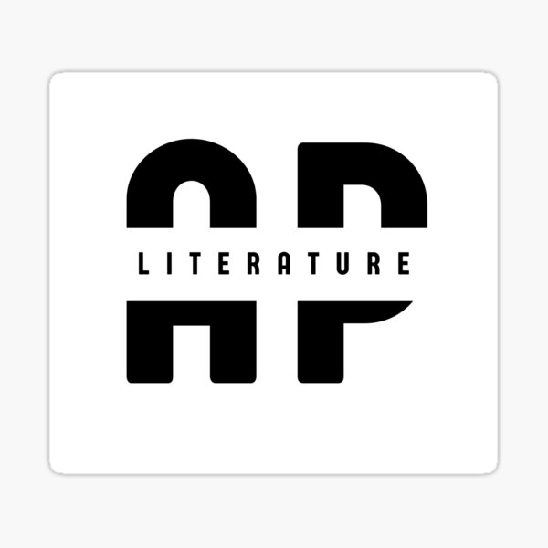 "AP Lit BW Logo" Sticker for Sale by Cinco1971 Redbubble