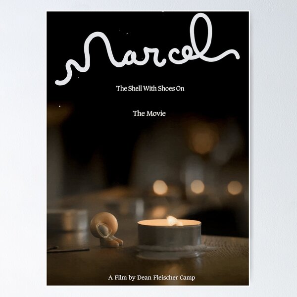 Vista previa del artículo con la obra «Película Marcel la concha con los zapatos puestos», diseñado y vendido por mikelull.