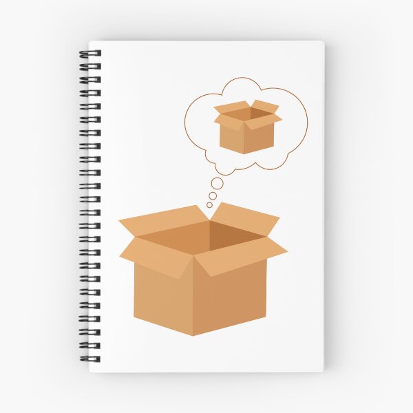 Item preview, Thinking of a Box... Outside the Box designed and sold by Clusterfudge.