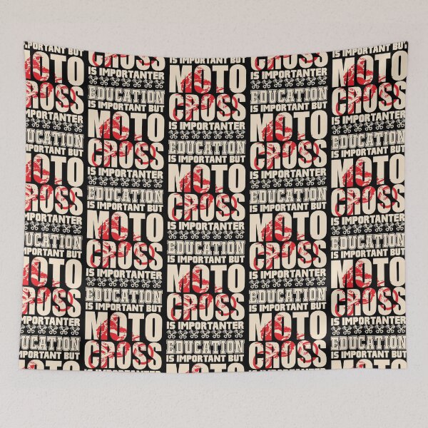 Item preview, Education is Important But Motocross Is Importanter designed and sold by Shoppy  Vista.