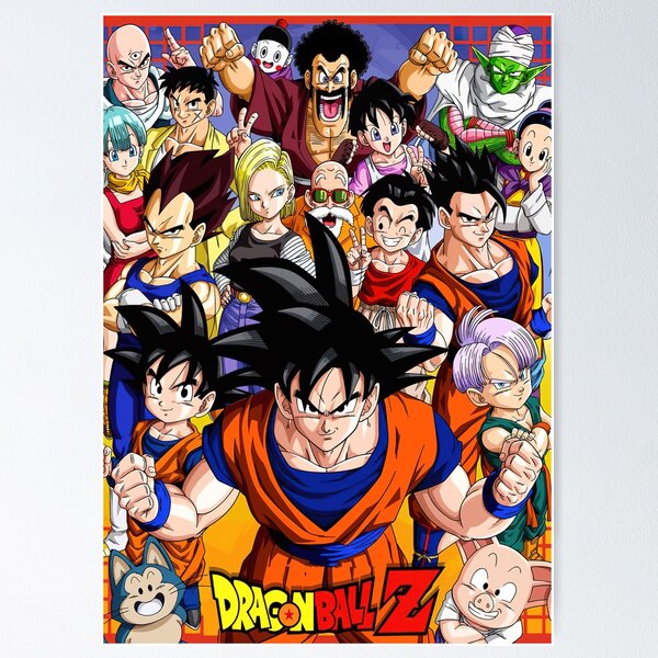 3D Japanese Anime Wallpaper Dragon Ball Supercharacter Poster