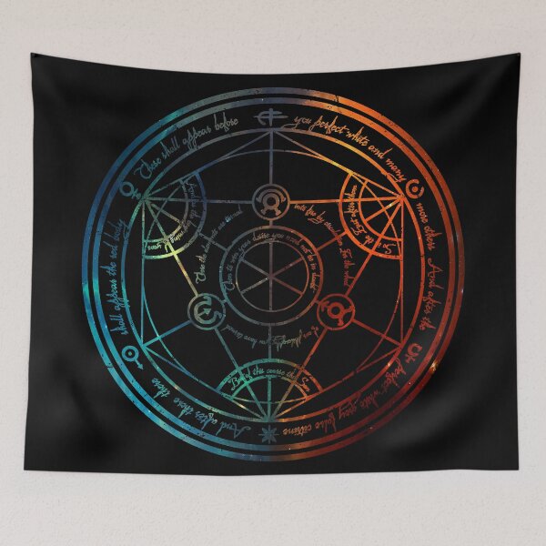 Item preview, Space Nebula Human Transmutation Circle  designed and sold by maryedenoa.