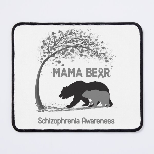 Item preview, Mama Bear Schizophrenia Awareness designed and sold by Mnrshirley.