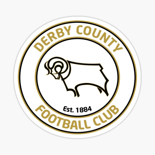 The Rams Derby County Football Club Car or Wall Sticker 