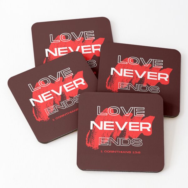 Item preview, LOVE NEVER ENDS designed and sold by GODLOVES by Isaiah .