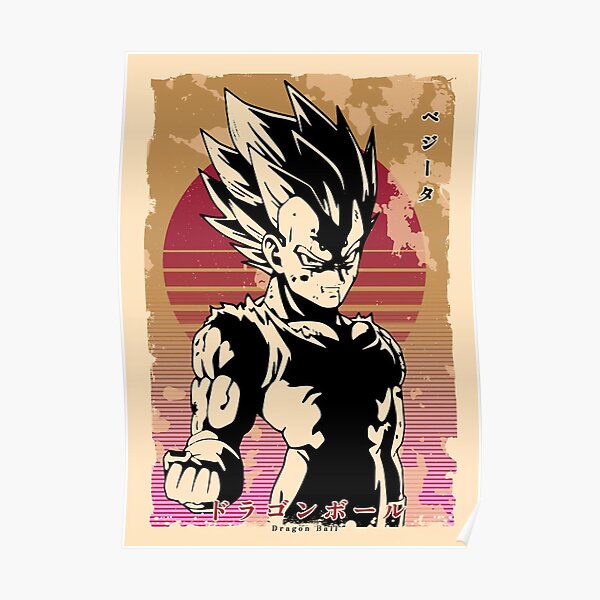 "Vegeta Dragon Ball" Poster for Sale by GlennButler27 | Redbubble
