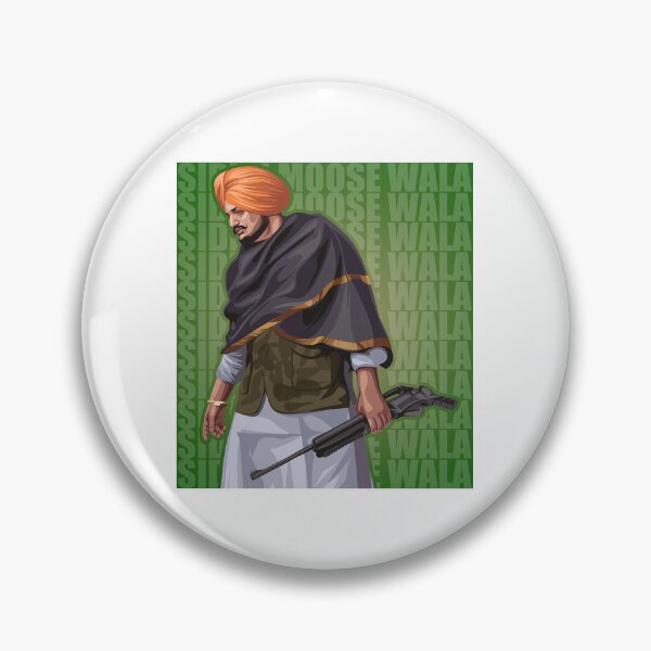 Item preview, Rip Sidhu Moose Wala 1993 - 2022 sidhu moosewala Poster designed and sold by KirstixCo.