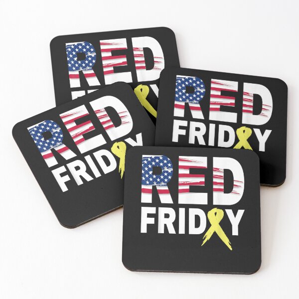 Item preview, RED Friday R.E.D Military 4th July Independence Day GiftTee T-Shirt designed and sold by BaseLance.