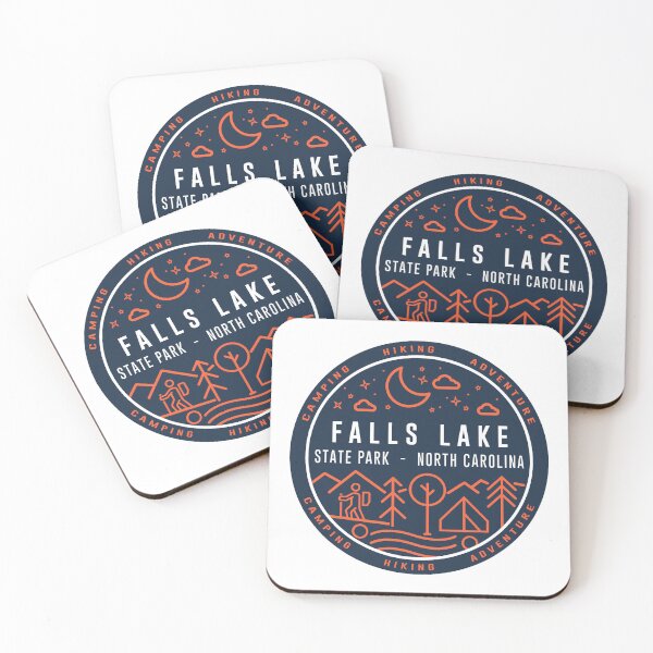 Item preview, Falls Lake State Park Hipster Logo designed and sold by VanyaKar.