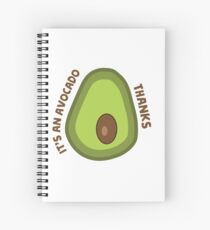 Es ist eine Avocado ... danke Spiralblock