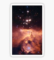 space galaxy Sticker