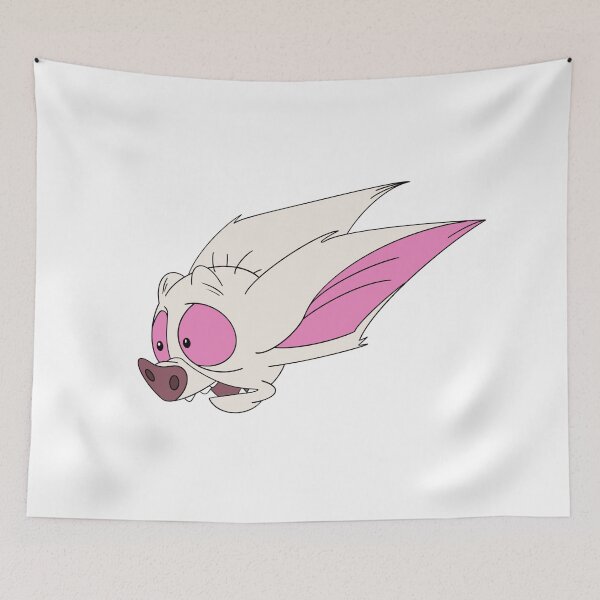 Item preview, An Anxious Bartok the Bat designed and sold by BookwormSticker.