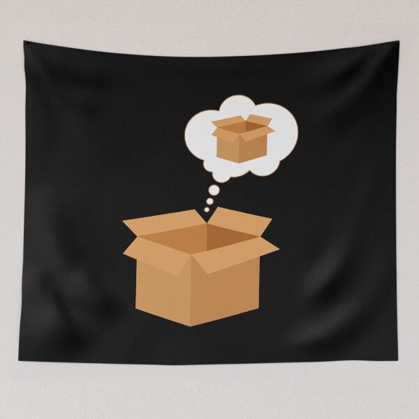 Item preview, Thinking of a Box... Outside the Box designed and sold by Clusterfudge.