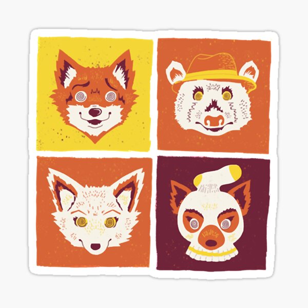 Secret The Fantastic Mr. Fox Gifts Movie Fan | Sticker