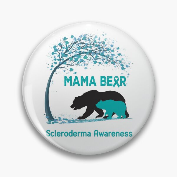Item preview, Mama Bear Scleroderma Awareness designed and sold by Mnrshirley.