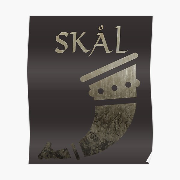 Vikingos - Skal Póster