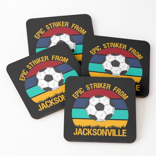 Item preview, Epic Striker From Jacksonville Vintage Soccer Classic T-Shirt designed and sold by ayeshadanaqws.