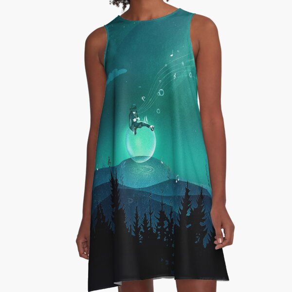 Comfortably Numb A-Linien Kleid