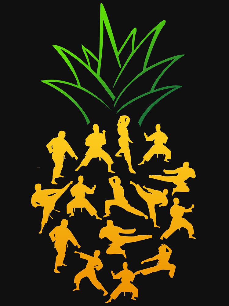 Discover Karate pineapple vector | Active T-Shirt 