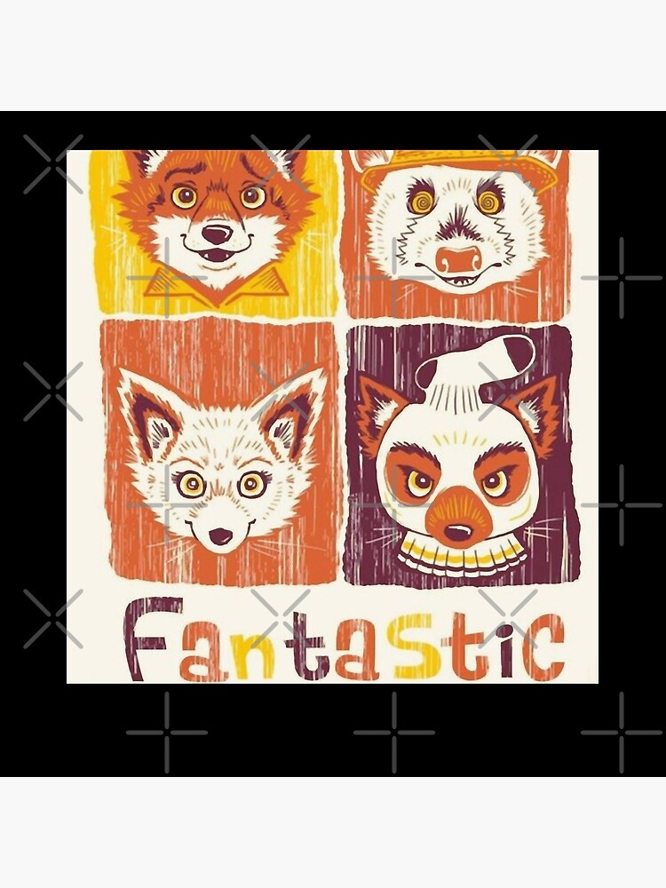 My Favorite People The Fantastic Mr Fox Gifts For Birthday Art Board Print  for Sale by stevensraig