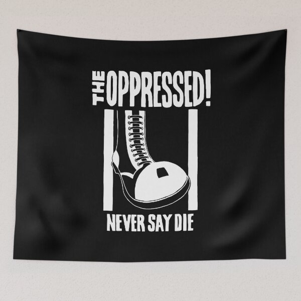 Item preview, Music Is My Life Connector Oppressed Never Say Die Skinhead designed and sold by DawsonIntumesce.