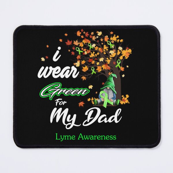 Item preview, Lyme Awareness Ribbon Tree I Wear Green For My Dad designed and sold by Hatjar.