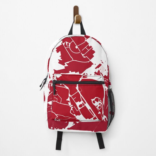 Item preview, Hobart Map Art red wine color Australia designed and sold by EpicMaps.
